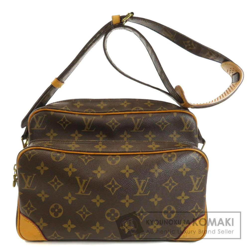 Louis Vuitton Nile Monogram Canvas Crossbody Bag Brown